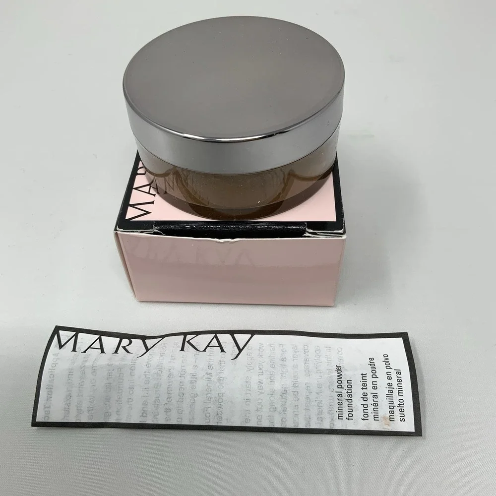 Mary Kay BRONZE 4 Mineral Powder Foundation New in Box‎ Discontinued #040993